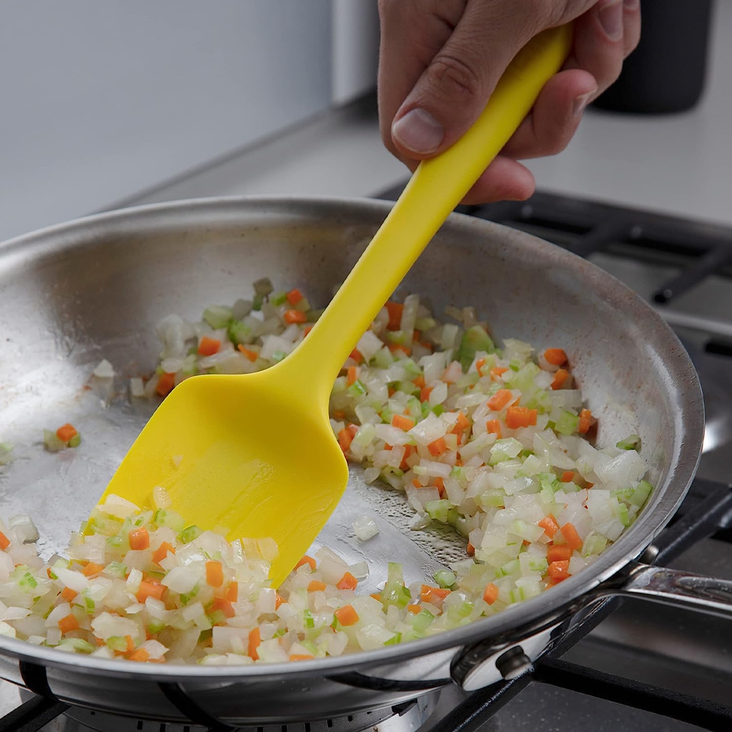 5450 Get It Right Premium Silicone Spatula - Non-Stick Heat Resistant Kitchen Spatula - Perfect for Baking, Cooking, Scraping (28cm) 5450 Get It Right Premium Silicone Spatula - Non-Stick Heat Resistant Kitchen Spatula - Perfect for Baking, Cooking, Scraping (28cm)